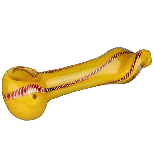 Weedness Glas-Pfeife 12 cm Skrillz - Tabakpfeife Pur-Pfeife Smoking Pipe Glas Pipe von Weedness