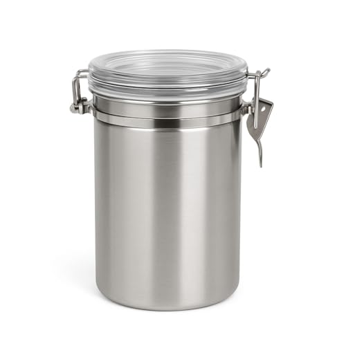 Weedness Grow Aufbewahrung Freshkeeper 800 ml - Box aus Aluminium Einmachglas mit Deckel Luftdicht Vorratsdose Tabak Kräuter Behälter Pillen von Weedness