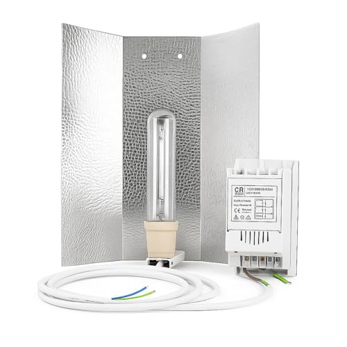 Weedness Grow Lampe Set 600 Watt MHL für Wuchsphase – Anbau Indoor Pflanzenbeleuchtung Pflanzenlampe Box Natriumdampflampe NDL HPS von Weedness