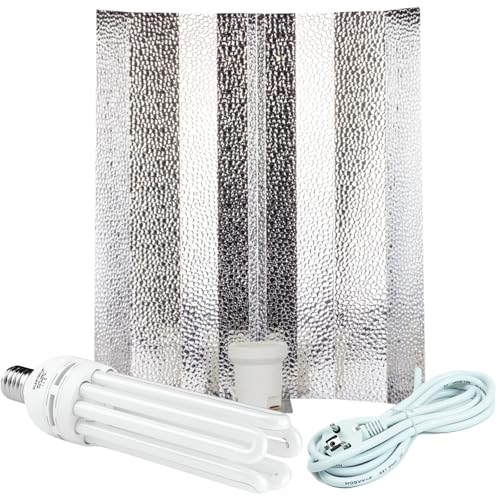 Weedness Grow Lampe Set 250 Watt ESL für Wuchsphase – Anbau Indoor Pflanzenbeleuchtung Pflanzenlampe Box Natriumdampflampe NDL HPS von Weedness