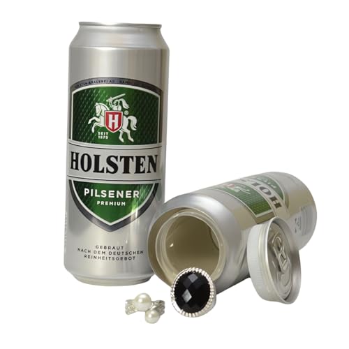 Weedness Holsten Bier Dosen-Safe Geldversteck - Dosentresor Versteckdose Geheimversteck Mini Tresor Strandsafe von Weedness