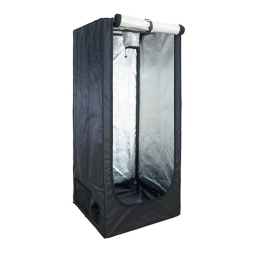 Weedness Grow Box für Indoor Zucht 120x120x200 – Lichtdicht mit hoher Reflektion Zuchtzelt Growschrank Growzelt Zuchtbox Gewächszelt Homebox von Weedness