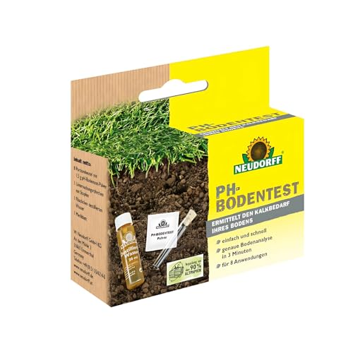 Weedness Neudorf pH-Bodentest pH Teststreifen - Pflanzen Test pH-Streifen pH-Messgerät pH-Tester Boden Messgerät von Weedness
