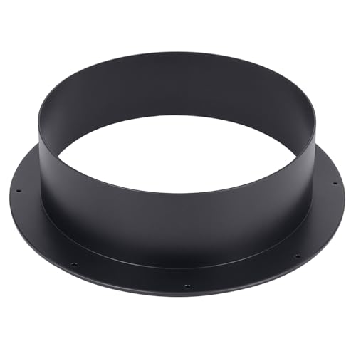 Weedness PVC Anschluss Flansch 350 mm für Lüftungsanlagen - Grow Anbau Lüfter Kupplung Indoor Belüftung Abluft von Weedness