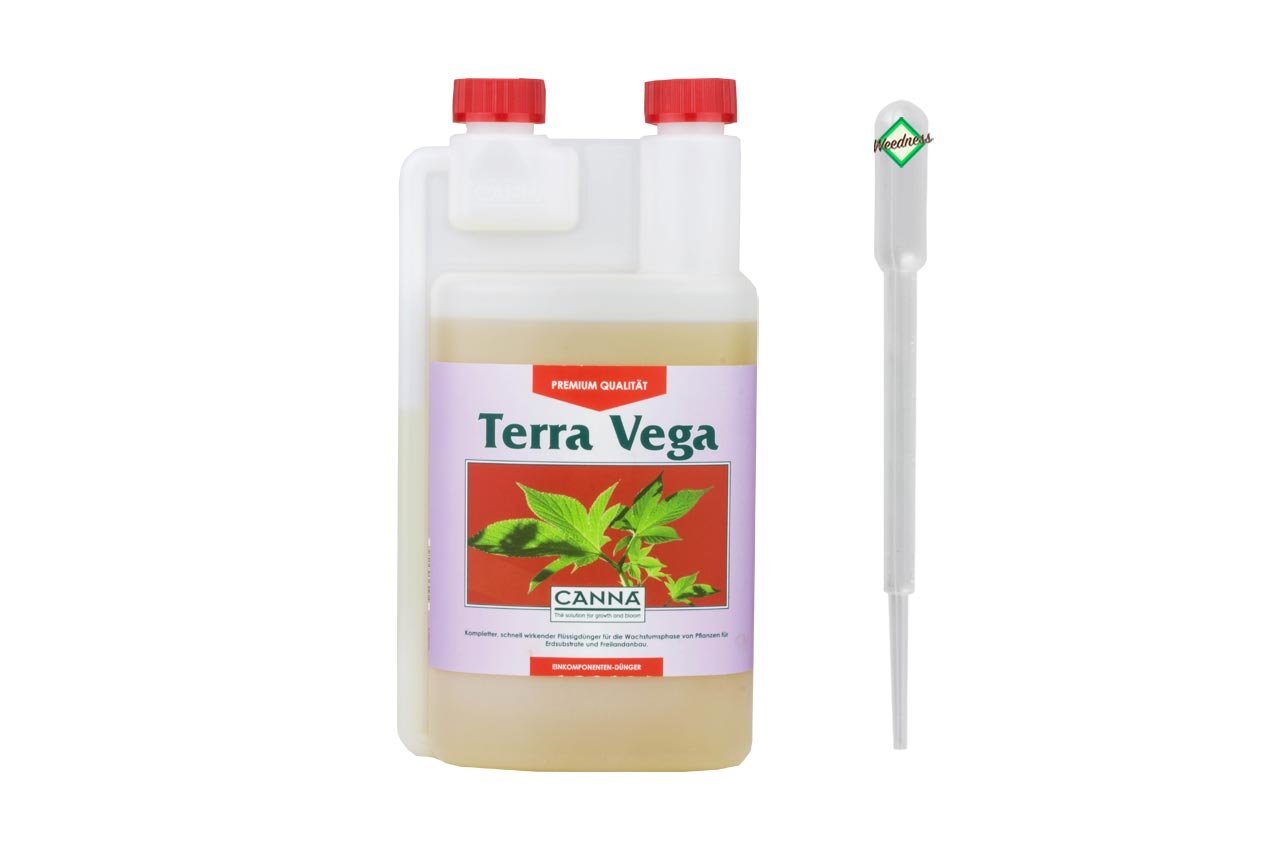 Weedness Pflanzendünger Canna Terra Vega Wachstumsphase Wuchs Bio Organischer Wachstum von Weedness