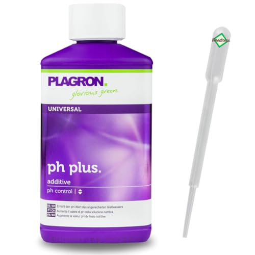 Plagron Plagron pH+ Plus 500 ml Flüssig - ph-senker Dünger Pflanzen Grow Anbau Indoor Down Granulat Tomaten Rasen Orchideen von Weedness