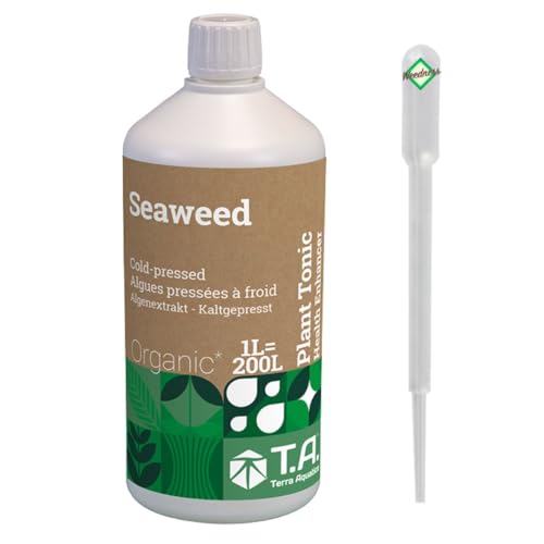 Weedness T.A. Seaweed 5 Liter - Dünger Naturdünger Grow Anbau Indoor Tomaten Flüssig Orchideen Bonsai Bio Organischer NPK von Weedness