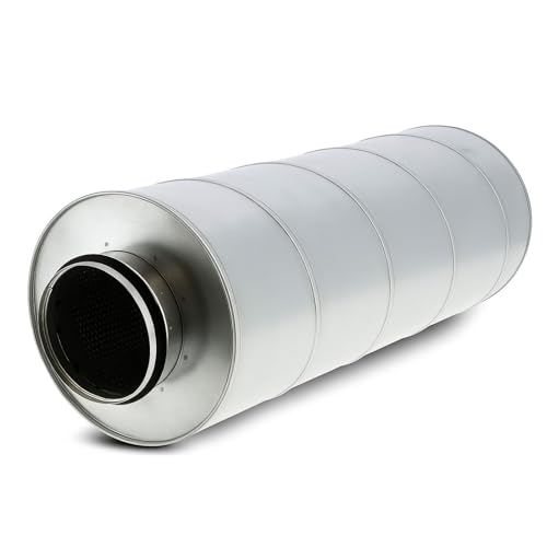 Weedness Vents Schalldämpfer 150 mm / 60 cm - Rohrlüfter Abluftschlauch Isoliert Grow Indoor Anbau Klimagerät Klimaanlage Adapter Rohrventilator Schallgedämmt Lüfter von Weedness