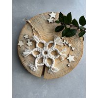 Makramee Schneeflocke von WeekendMakramee
