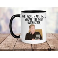 Weihnachtliches Geschenk Für Dolmetscher, Dolmetscher Geburtstagsgeschenk, Witziges Ausspähshirt, Bester Interpret von WeekendRiches