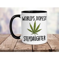 Welt Dopest Stieftochter, Stieftochter Geburtstagsgeschenk, Lustiges Geburtstagsgeschenk Für Tasse, Beste Aller Zeiten von WeekendRiches