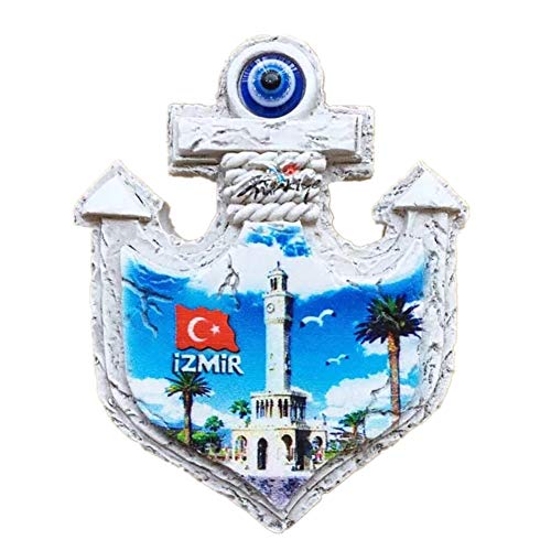 Kühlschrankmagnet Konak Meydani Izmir Türkei 3D Harz Handgemachtes Handwerk Touristische Reise Stadt Souvenir Sammlung Brief Kühlschrank Aufkleber Kühlschrankmagnet Konak Meydani Izmir Türkei 3D Harz Handgemachtes Handwerk Touristische Reise Stadt Souvenir Sammlung Brief Kühlschrank Aufkleber von Weekino
