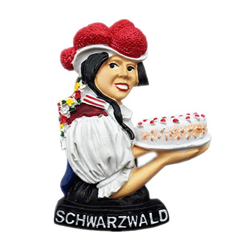 Kühlschrankmagnet Schwarzwald Kuchen Deutschland 3D Metall Handgemachtes Handwerk Touristische Reise Stadt Souvenir Sammlung Brief Kühlschrank Aufkleber Kühlschrankmagnet Schwarzwald Kuchen Deutschland 3D Metall Handgemachtes Handwerk Touristische Reise Stadt Souvenir Sammlung Brief Kühlschrank Aufkleber von Weekino Souvenir