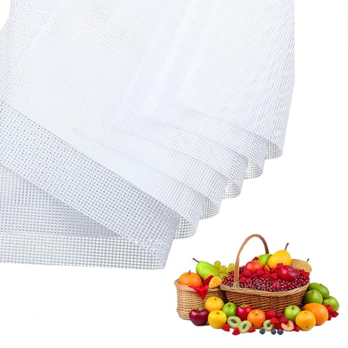 Weenwill Dörrfolie für Dörrautomat,8 PCS Silikon Dörrmatten Wiederverwendbare Dehydrator Blätter Dampfgarer-Netzmatten Dörrgerät Antihaft für Obsttrockner,BPA-Frei,Fruchtleder Matte Weenwill Dörrfolie für Dörrautomat,8 PCS Silikon Dörrmatten Wiederverwendbare Dehydrator Blätter Dampfgarer-Netzmatten Dörrgerät Antihaft für Obsttrockner,BPA-Frei,Fruchtleder Matte von Weenwill