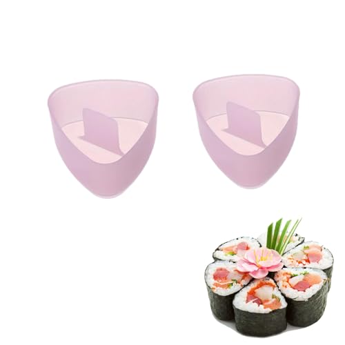 Weenwill Dreieckige Sushi Onigiri Formpresse, Reisbällchen Former,Sushi Pressform Dreieck, Onigiri Form Sushi Herstellungsset, Sushi-Gadgets Reisballformer von Weenwill