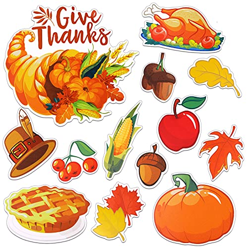 13 Stück Thanksgiving Magnet Give Thanks Auto Magnete Herbst Garagentor Magnete Truthahn Ahornblatt Kürbis Auto Kühlschrank Dekorationen Herbst Magnete Ornamente für Auto Kühlschrank (Niedlicher Stil) 13 Stück Thanksgiving Magnet Give Thanks Auto Magnete Herbst Garagentor Magnete Truthahn Ahornblatt Kürbis Auto Kühlschrank Dekorationen Herbst Magnete Ornamente für Auto Kühlschrank (Niedlicher Stil) von Weewooday