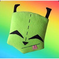 Invader Zim Gir Plüschkissen | Made To Order von WeezLovesYou