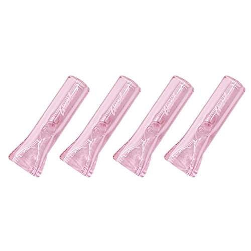Weezel rosa Glas-Filter 4er Set | Bunte Glas Tips zum Eindrehen | 4 bunte Glasmundstücke 3,5 x 0,7 cm| Wiederverwendbar Joint Tips | Zigarettenfilter Filter Tip Weezel rosa Glas-Filter 4er Set | Bunte Glas Tips zum Eindrehen | 4 bunte Glasmundstücke 3,5 x 0,7 cm| Wiederverwendbar Joint Tips | Zigarettenfilter Filter Tip von Weezel