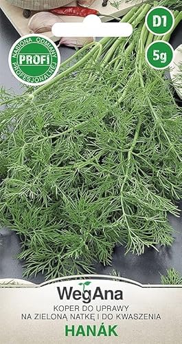 WegAna Dillsamen Dill Hanak 5g Garten-Dill Robuste Gemüsesamen Gemüse Samen Samen Anzucht Saatgut von WegAna