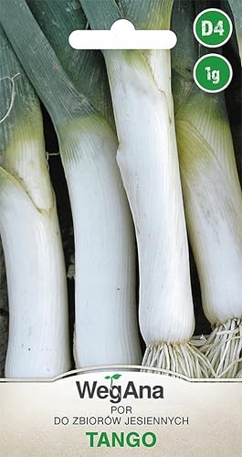 WegAna Lauchsamen 1g Porree Tango Robuste Gemüsesamen, Gemüse Samen Anzucht Saatgut für Gewächshaus Garten von WegAna