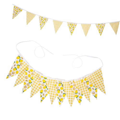 12pcs 3.2meter Langer Stoff Wimpel Flags Hochzeit Wimpel Hanging Ornament Für Geburtstag Babypartys Hochzeitsbedarf Home Dekoration von Wegiwuca