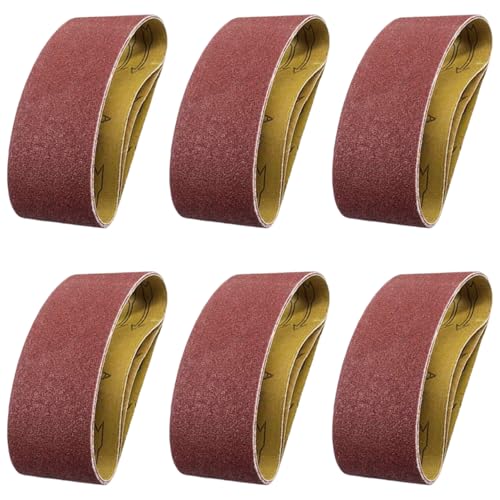 2x24 Zoll Aluminiumoxide Schleiebürme Abrasiven Holzbearbeitung Und Oberflächenpolieren Stabilen Schleifwerkzeugs Stabiles Schleifen Für Holz von Wegiwuca