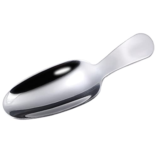 Edelstahl-Teelöffel, wiederverwendbar, kurzer Griff, Tee-Schaufel, Kaffeelöffel, Teelöffel, Zucker, Edelstahl-Teelöffel zum Essen Edelstahl-Teelöffel, wiederverwendbar, kurzer Griff, Tee-Schaufel, Kaffeelöffel, Teelöffel, Zucker, Edelstahl-Teelöffel zum Essen von Wegiwuca