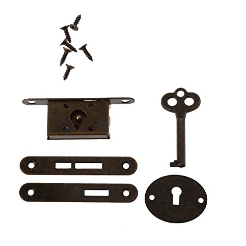 Einfache Metallschublade Schloss Spülenhalterungsmöbel Dekoratives Schloss Antiquitätenschmuck Für Hülle Kastenschlösser Mit Schlüssel Für Haus Kleine Kastenschlösser Einfache Metallschublade Schloss Spülenhalterungsmöbel Dekoratives Schloss Antiquitätenschmuck Für Hülle Kastenschlösser Mit Schlüssel Für Haus Kleine Kastenschlösser von Wegiwuca