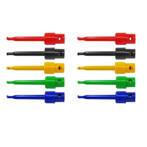 Federbelastungstesthakenclip Mit Anti Short Circuits Designgenauigkeitstest Für Sichere Multimeter Verbindung Multimeter Zubehör Federbelastungstesthakenclip Mit Anti Short Circuits Designgenauigkeitstest Für Sichere Multimeter Verbindung Multimeter Zubehör von Wegiwuca