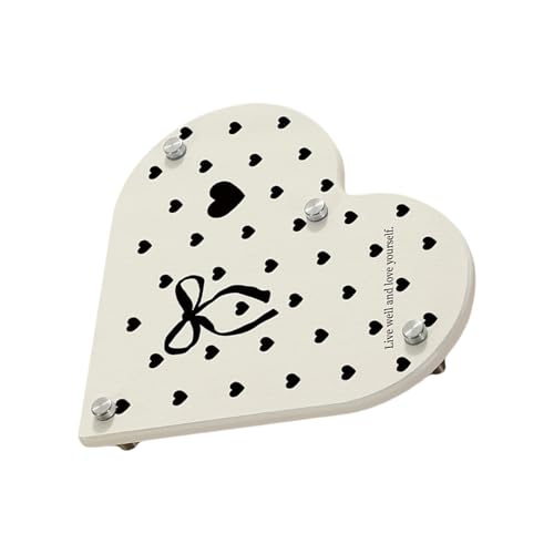 Heart Designs Diatomit Seifenschalen Hygienische Badezimmeraufbewahrung Mit Schnellen Trocknungsflächen Robuster Badezimmerzubehör Speicher Rack Rack von Wegiwuca