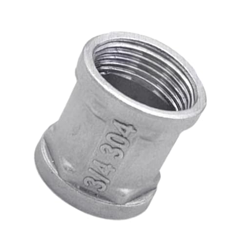 Innengewinde-Rohradapter-Fittings, gerader Steckverbinder, Ersatzrohrverschraubung, Doppelhülsenverbindungsnippel, Edelstahl-Steckverbinder, Adapter, Kupplung, Sanitärarmaturen von Wegiwuca