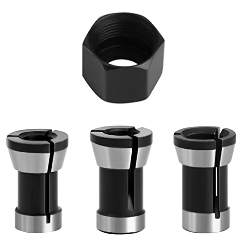 M15 Schraubenmutter sammeln elektrische Oberfräse Fräser Zubehör 6/6,35/8 mm Graviermaschine Spannfutter Mutter Einfache Verwendung von Wegiwuca