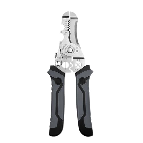 Professionelles Elektriker Drahtstripper Crimping Werkzeug Effiziente Funktion Zierleisten Ergonomisch Kohlenstoffstahl Build Für Den Heimarbeitshop Verwenden Sie Multifunktionsdrahtstripper von Wegiwuca