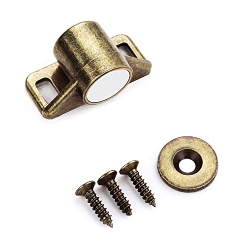 Türschnäpper Zinklegierung Schranktürmagnete mit starken Magneten für Küchenschrank Kleiderschrank Schrank Heavy Duty für Schränke von Wegiwuca