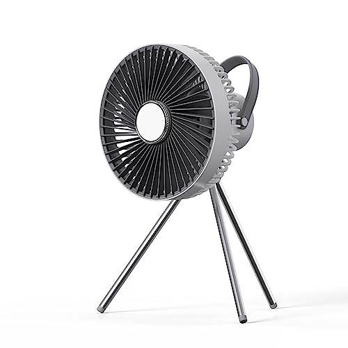 Wegiwuca 10.000 mAh 19,8 cm USB wiederaufladbarer Hängelüfter mit LED-Lampe Fernbedienung Timing Camping Ventilator 4 Gang Zelt Baldachin Ventilator Wegiwuca 10.000 mAh 19,8 cm USB wiederaufladbarer Hängelüfter mit LED-Lampe Fernbedienung Timing Camping Ventilator 4 Gang Zelt Baldachin Ventilator von Wegiwuca