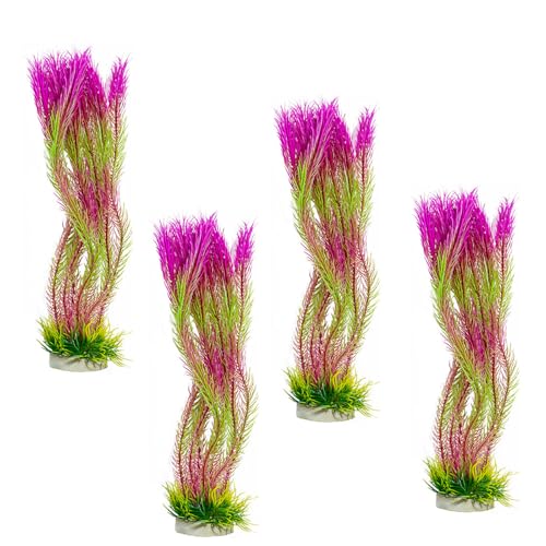 Wegiwuca 4pcs Fishtanks Dekore Künstliche Grüne Pflanz Wegiwuca 4pcs Fishtanks Dekore Künstliche Grüne Pflanz von Wegiwuca