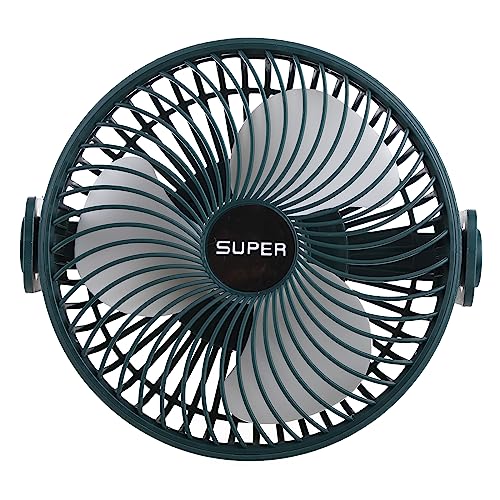 Wegiwuca Canopy Fan 1200mAh Deckenventilator USB Wiederaufladbar 18,5cm Camping Ventilator Hängender Ventilator für Outdoor Camping Zelt von Wegiwuca