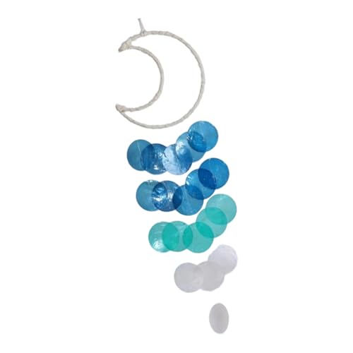 Wegiwuca Handgefertigte Muschel Winde Chimes Mit Küstendesign Perfekt Für Garten Yard Baum Zweig Balkon Hängende Hausgartenschale Wind Glockenspiel von Wegiwuca