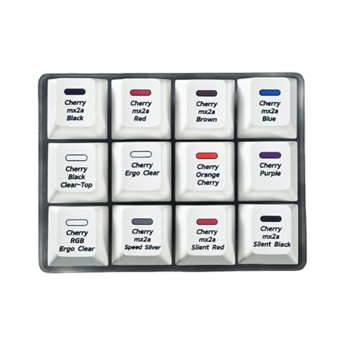 Wegiwuca Keyboard Cherrys MX Switching Tester 12Key Mechanische Tastatur Probenehmer Stabiles Gehäuse Präzise Schneidrahmen Testwerkzeug Wegiwuca Keyboard Cherrys MX Switching Tester 12Key Mechanische Tastatur Probenehmer Stabiles Gehäuse Präzise Schneidrahmen Testwerkzeug von Wegiwuca