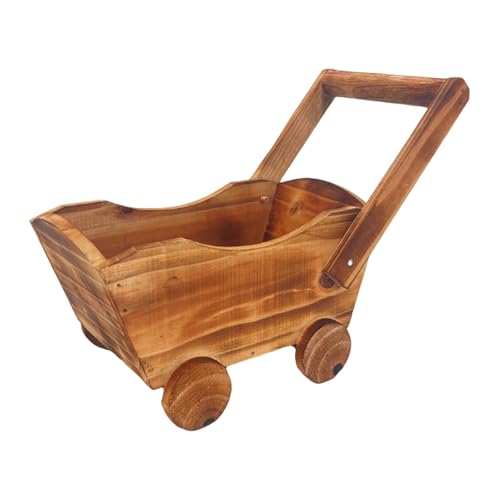 Wegiwuca Multi Use Holzblumen Töpfe Sukkulenten Pflanzen Töpfe Zum Anbau Von Gemüseblumen Und Auf Balkonen Patios Behälter von Wegiwuca
