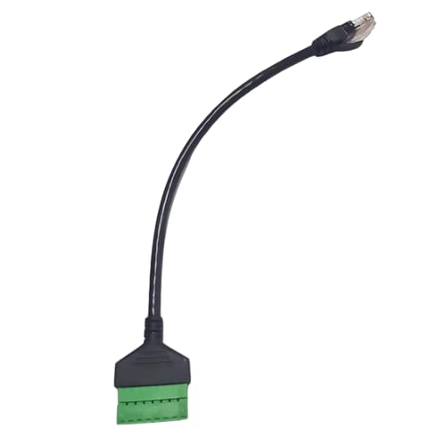 Wegiwuca Networking Cable Extender Mit RJ45 Schnittstellen Und 8Pin Terminals Für Büro Und Zuhause Wegiwuca Networking Cable Extender Mit RJ45 Schnittstellen Und 8Pin Terminals Für Büro Und Zuhause von Wegiwuca