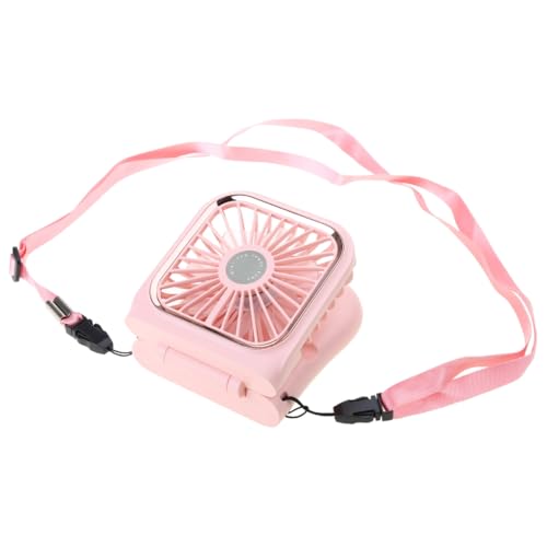 Wegiwuca Tragbarer Ventilator mit 3000 mAh, wiederaufladbarer Handventilator, 3 Geschwindigkeiten mit mobiler Stromversorgung von Wegiwuca