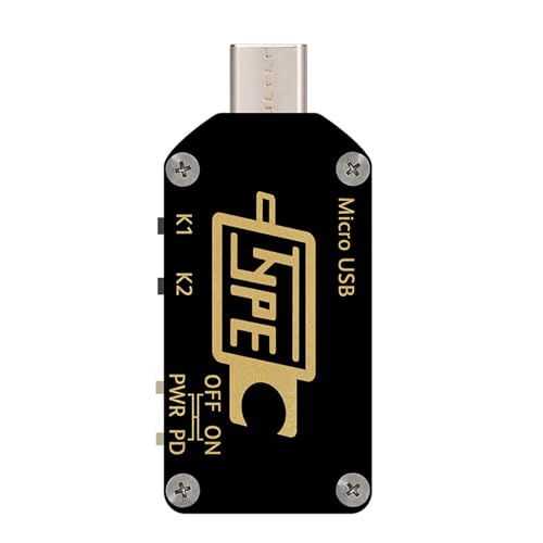 Wegiwuca USB C Messgerätespannung Spannungsstromladungsspannungsvoltmeter Amperemeter Multimeter Tester Resistenzmessung Wegiwuca USB C Messgerätespannung Spannungsstromladungsspannungsvoltmeter Amperemeter Multimeter Tester Resistenzmessung von Wegiwuca
