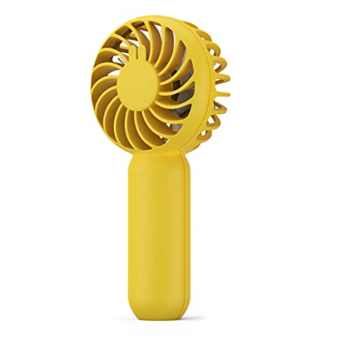 Wegiwuca USB-Handventilator mit integriertem wiederaufladbarem Akku, kleiner Taschen-Luftzirkulator-Ventilator für drinnen und draußen von Wegiwuca