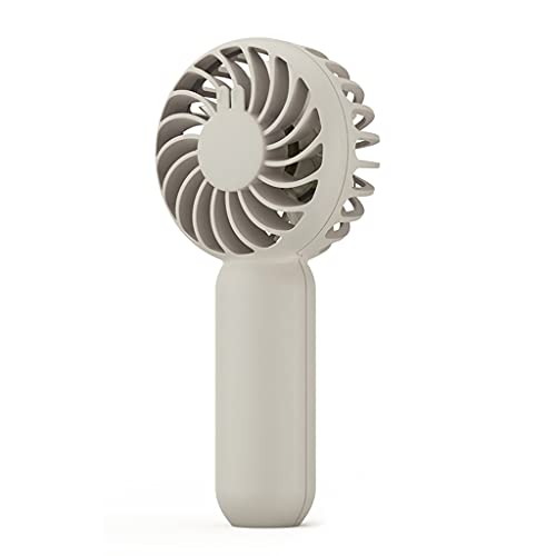 Wegiwuca USB-Handventilator mit integriertem wiederaufladbarem Akku, kleiner Taschen-Luftzirkulator-Ventilator für drinnen und draußen von Wegiwuca