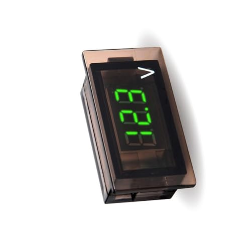 Wide Ranges Digital Voltmeter Mit ± 0 1 V Genauigkeit Hintergrundbeleuchtung Screen Voltmeter Für Fahrzeugmotorradbatterie Test LKW/Auto Geeigneten Spannungstester von Wegiwuca