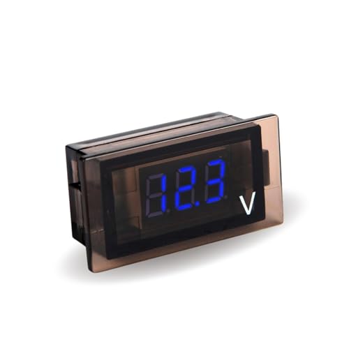 Wide Ranges Digital Voltmeter Mit ± 0 1 V Genauigkeit Hintergrundbeleuchtung Screen Voltmeter Für Fahrzeugmotorradbatterie Test LKW/Auto Geeigneten Spannungstester von Wegiwuca