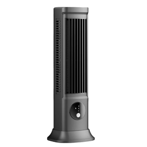 Wiederaufladbarer Desktop-Ventilator, leiser Ventilator mit einstellbaren Luftströmen mit 3 Geschwindigkeiten, ABS-Textur, geeignet für Reisen, Büro oder Zuhause von Wegiwuca