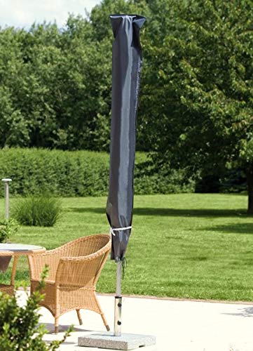 GARTENSCHIRM 300 cm GARTENMÖBEL ABDECKUNG SCHUTZHÜLLE ABDECKPLANE SCHIRM 15176 von Wehncke