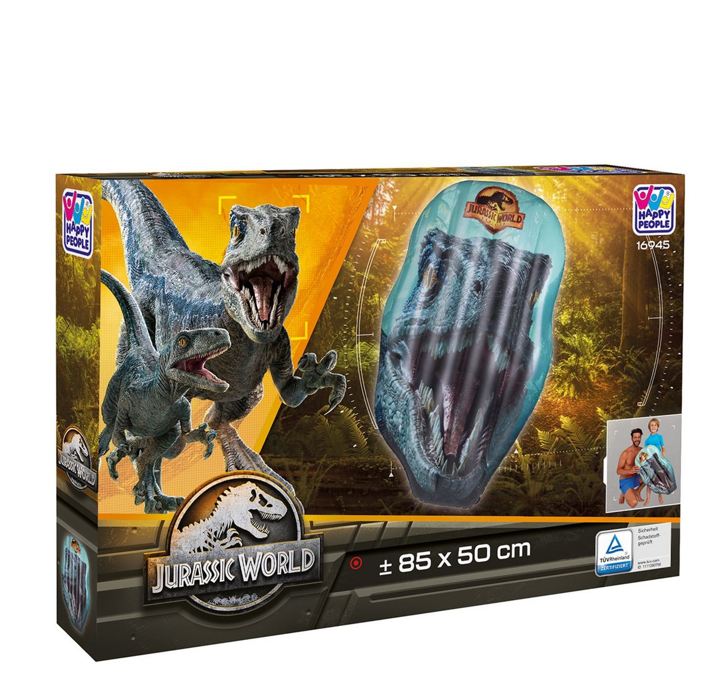 Wehncke Luftmatratze Jurassic World, (1-St) von Wehncke